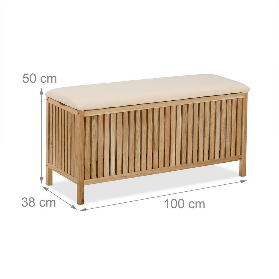 Northix Wäscheaufbewahrungsbank mit Sitz  