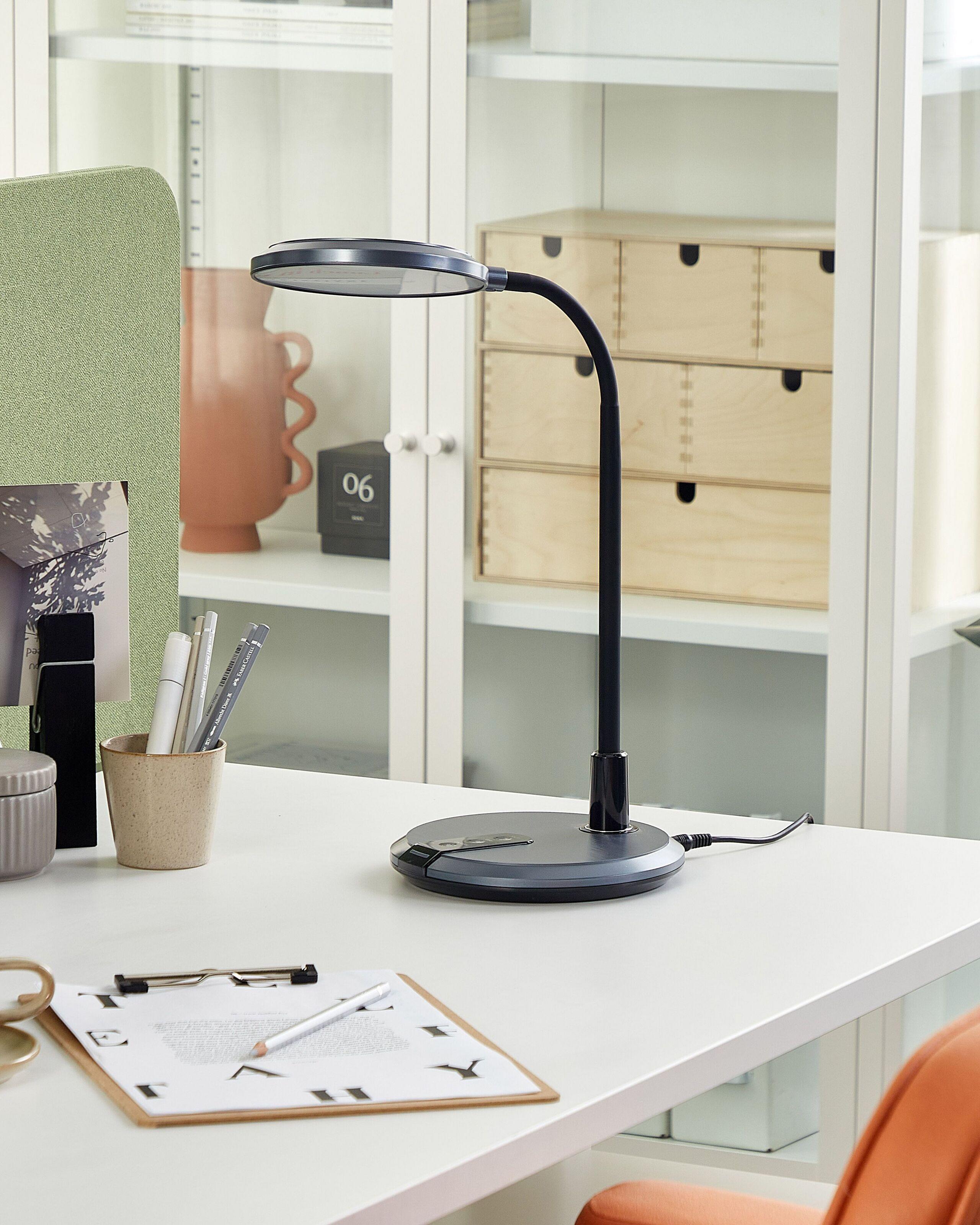 Beliani Lampe de bureau en Matière synthétique Moderne COLUMBA  