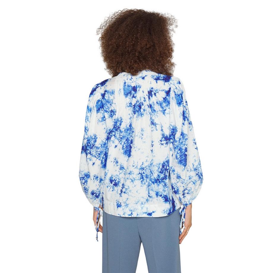 BOSS  Bluse, Vausschnitt, Ballonärmel 