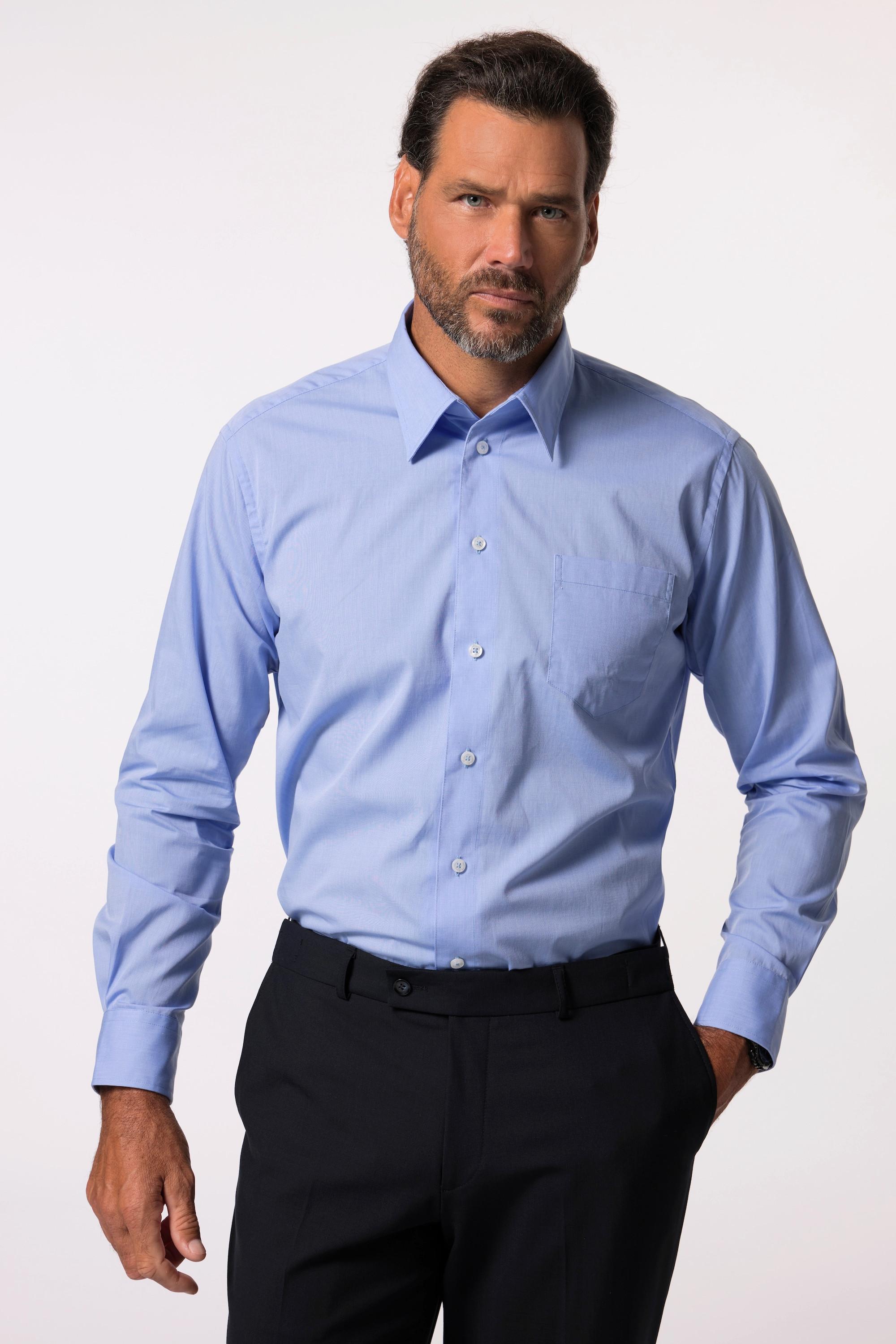 JP1880  Chemise Business à col Vario, coupe Comfort Fit bleu clair 