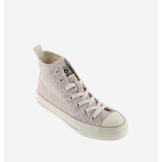 Victoria  sneakers aus glänzendem leinen für en tribu brillo bandana 