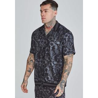 Sik Silk  Kurzarmhemd Bowling Shirt 