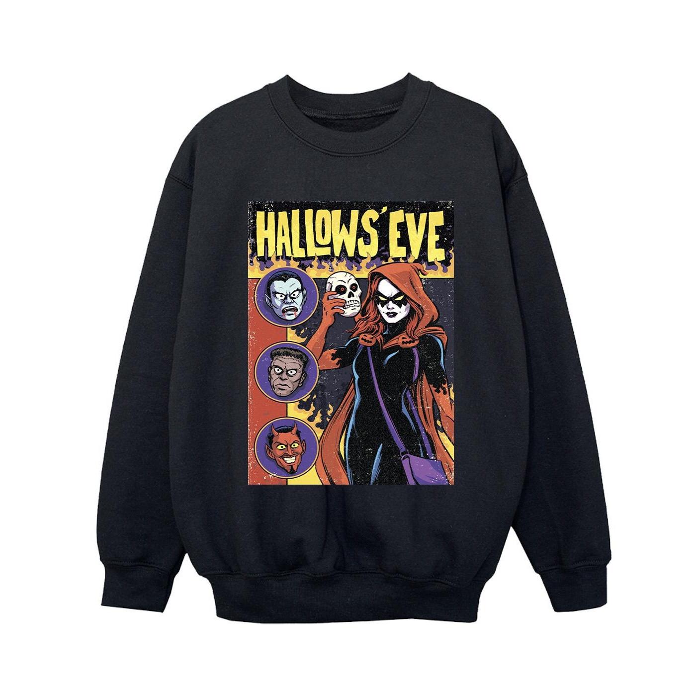 Image of Hallows Eve Comic Cover Sweatshirt Jungen Schwarz 140/146