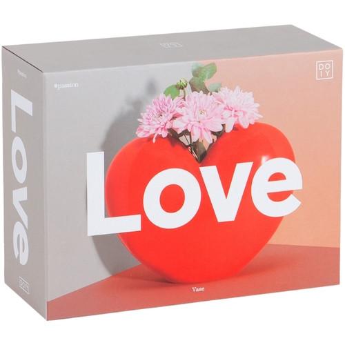 Stewo Vase cœur en céramique  