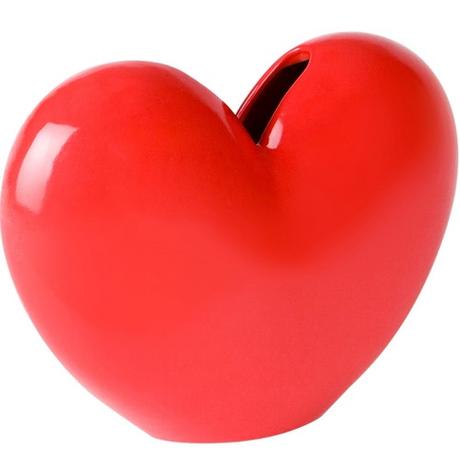 Stewo Vase cœur en céramique  