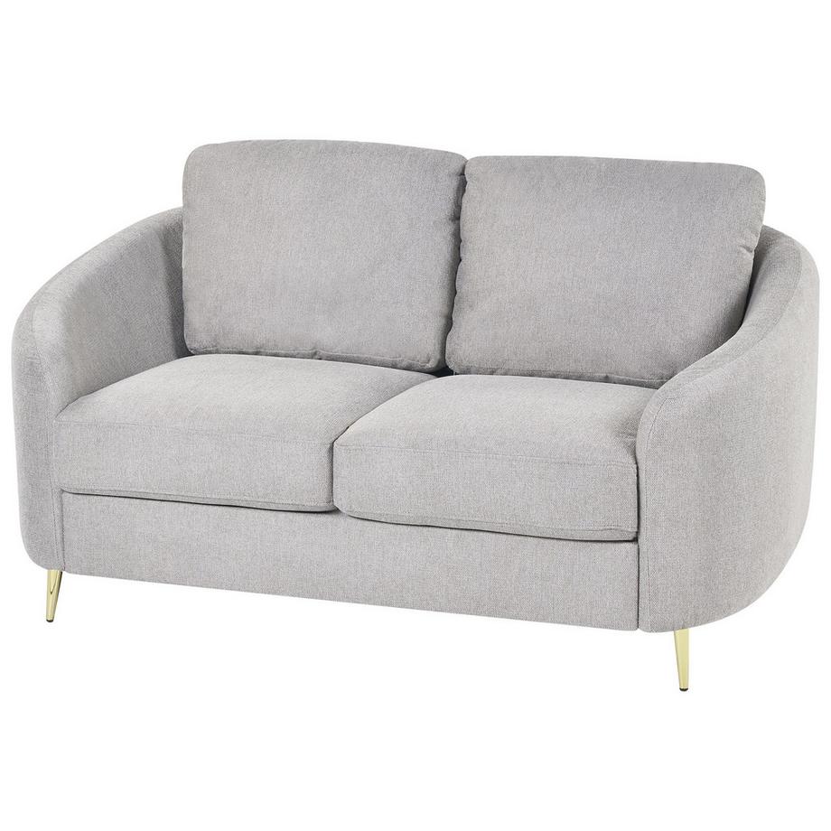 Beliani 2 Sitzer Sofa aus Stoff Klassisch TROSA  