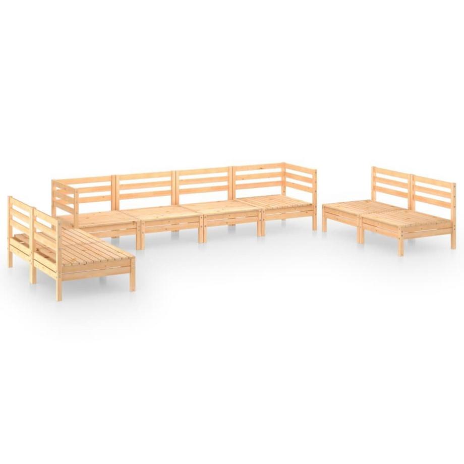 Salon de jardin bois