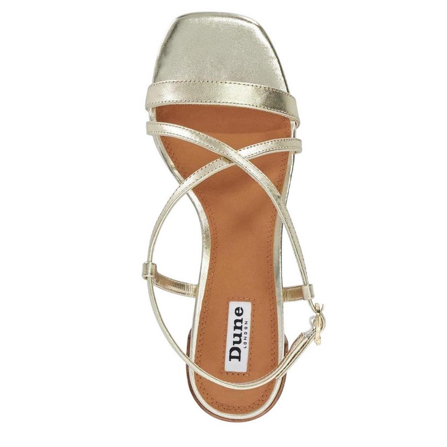 Dune London Sandales Jaskell Talon Bloc Bas  