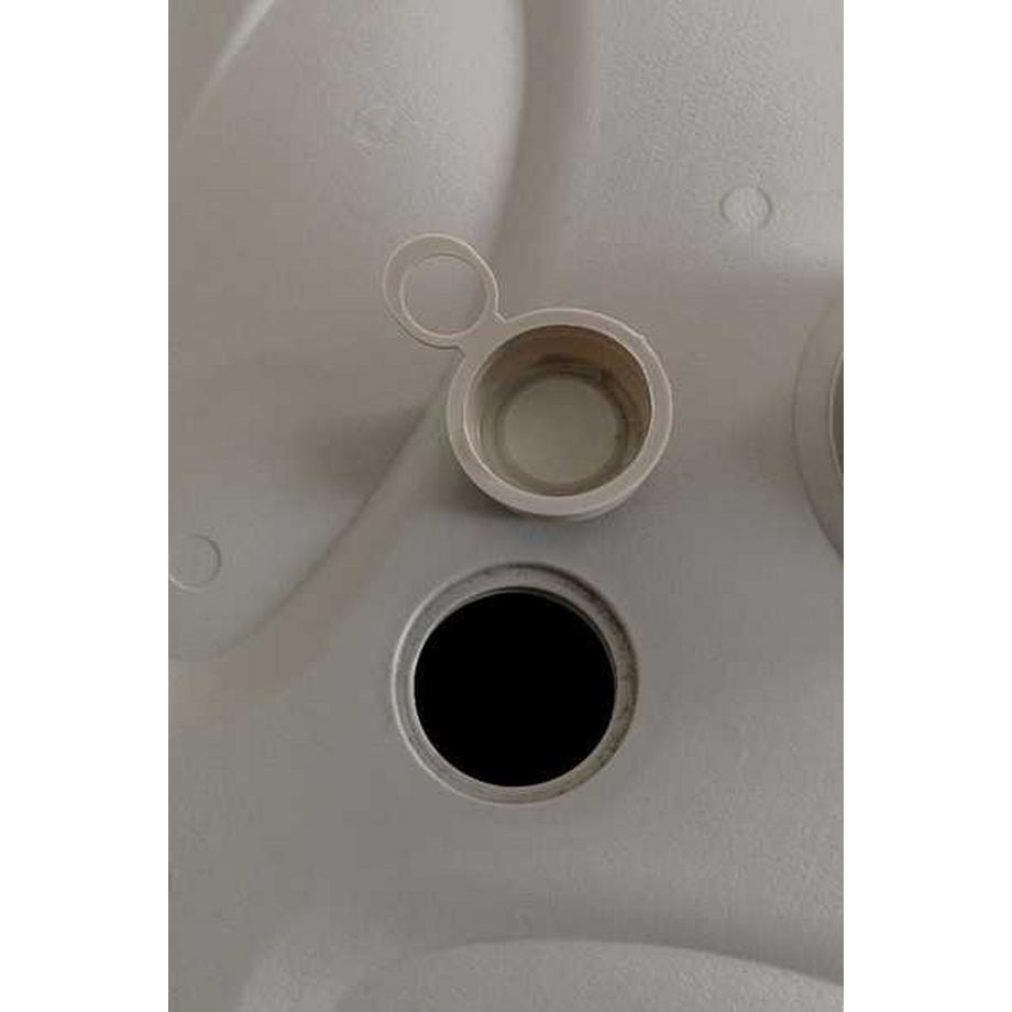 KARE Design Schirmständer Hawaii weiss  