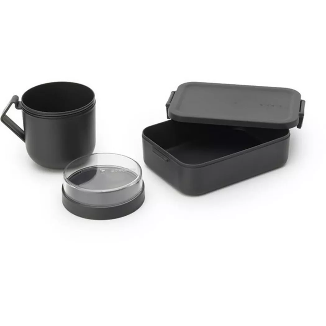 Brabantia Lunchbox "Make & Take Dunkelgrau"