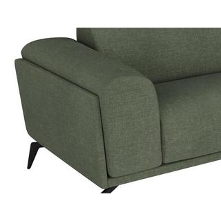 Vente-unique Sofa 3-Sitzer - Stoff - Grün - VUSARI  