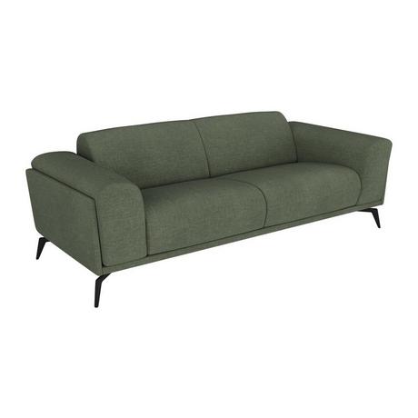 Vente-unique Sofa 3-Sitzer - Stoff - Grün - VUSARI  