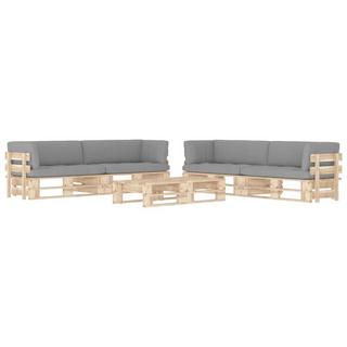 VidaXL Paletten-lounge-set kiefernholz  