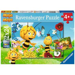 Ravensburger  Puzzle Biene Maja und ihre Freude (2x24) 