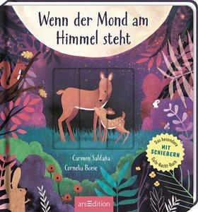 Wenn der Mond am Himmel steht Boese, Cornelia; Saldaña, Carmen (Illustrationen) Copertina rigida 