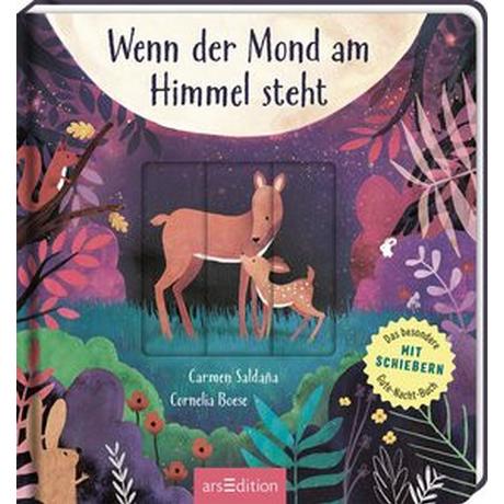 Wenn der Mond am Himmel steht Boese, Cornelia; Saldaña, Carmen (Illustrationen) Copertina rigida 