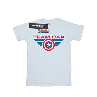 MARVEL  Tshirt CIVIL WAR TEAM CAP 