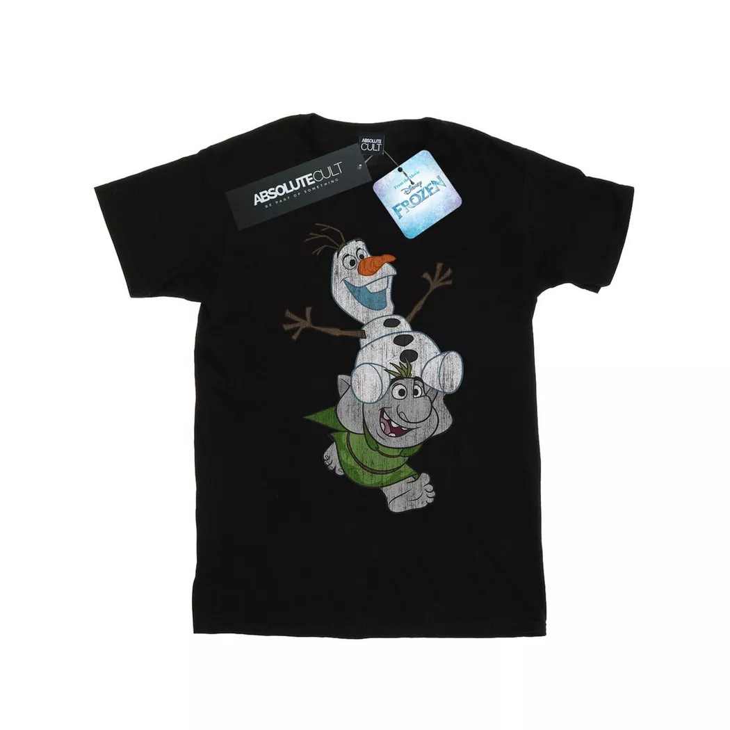 Disney - Frozen TShirt, für Damen, Schwarz, Größe XL