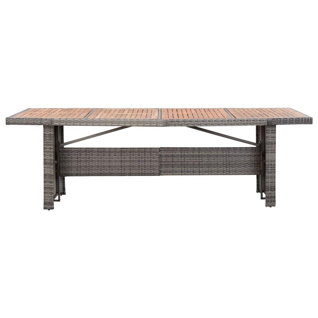 VidaXL Table de jardin  