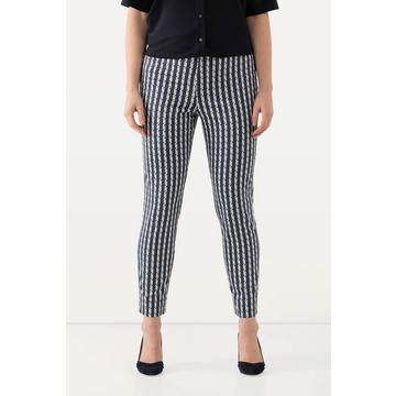 Pantalon Sienna en tissu bengaline, jambe étroite, taille élastique, stretch