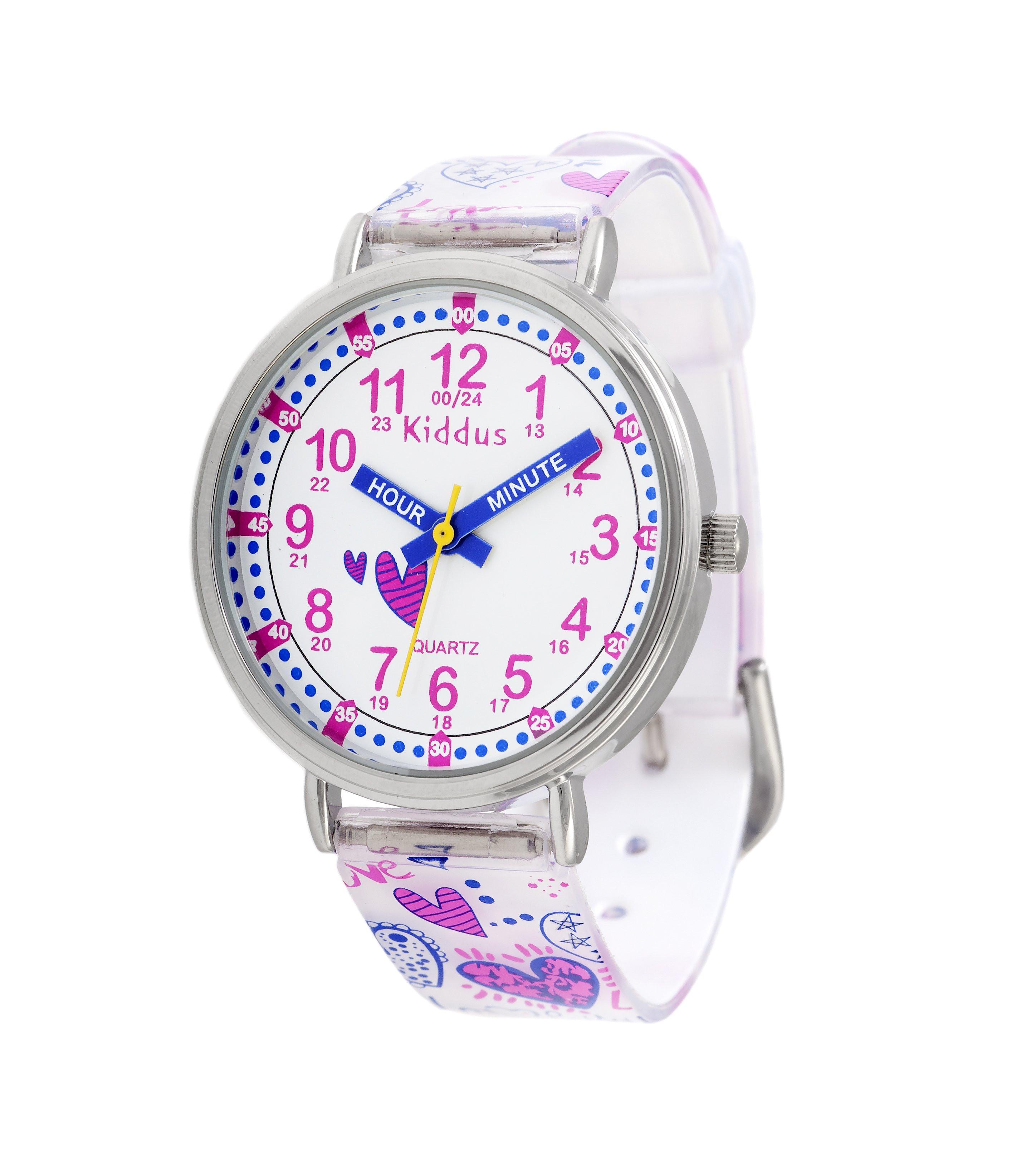 Kiddus  Time Teacher Hearts (Englisch) Montre pour enfants 