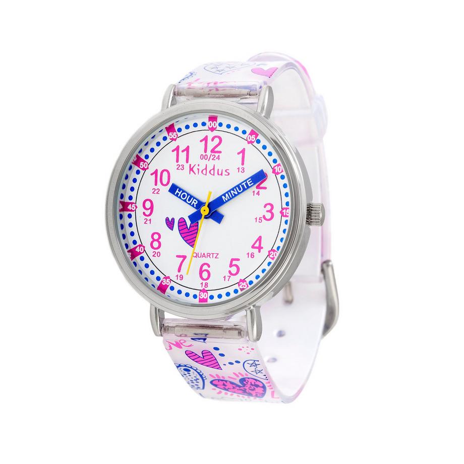 Kiddus  Time Teacher Hearts (Englisch)  Kinderuhr 