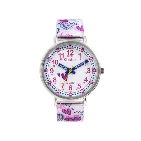 Kiddus  Time Teacher Hearts (Englisch) Montre pour enfants 