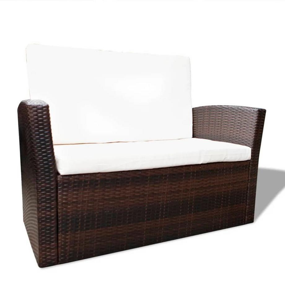 VidaXL Garten sofagarnitur poly-rattan  