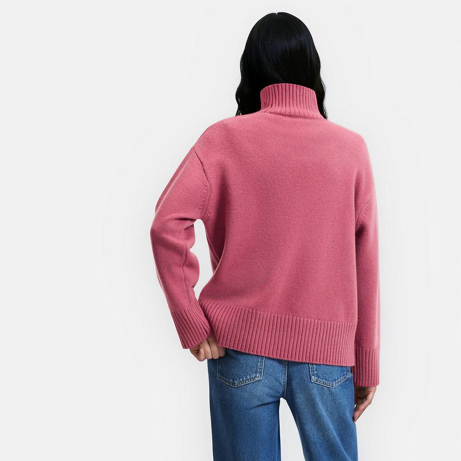 La Redoute Collections Pull col montant en laine  