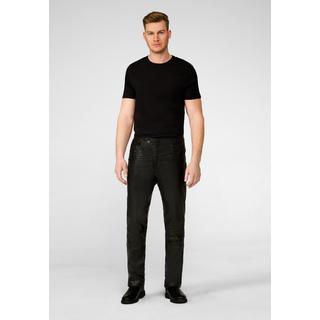 RICANO  Lederhose Franklin 2, die klassische 5-Pocket-Stil Hose mit Biker Applikationen 