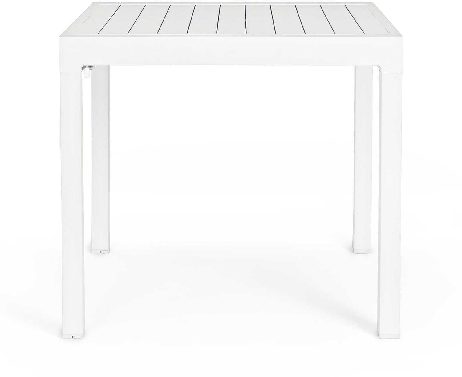 mutoni Tavolo allungabile da giardino Pelagio 83-166x80 bianco  