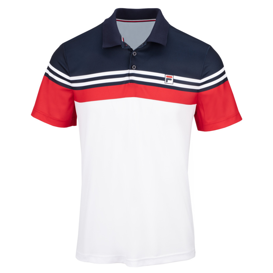 POLO PAUL WHITE/RED MAN