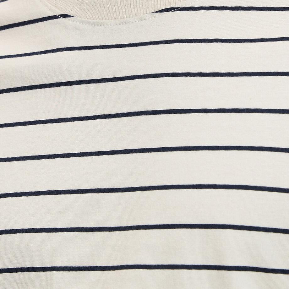 La Redoute Collections T-shirt rayé col rond  