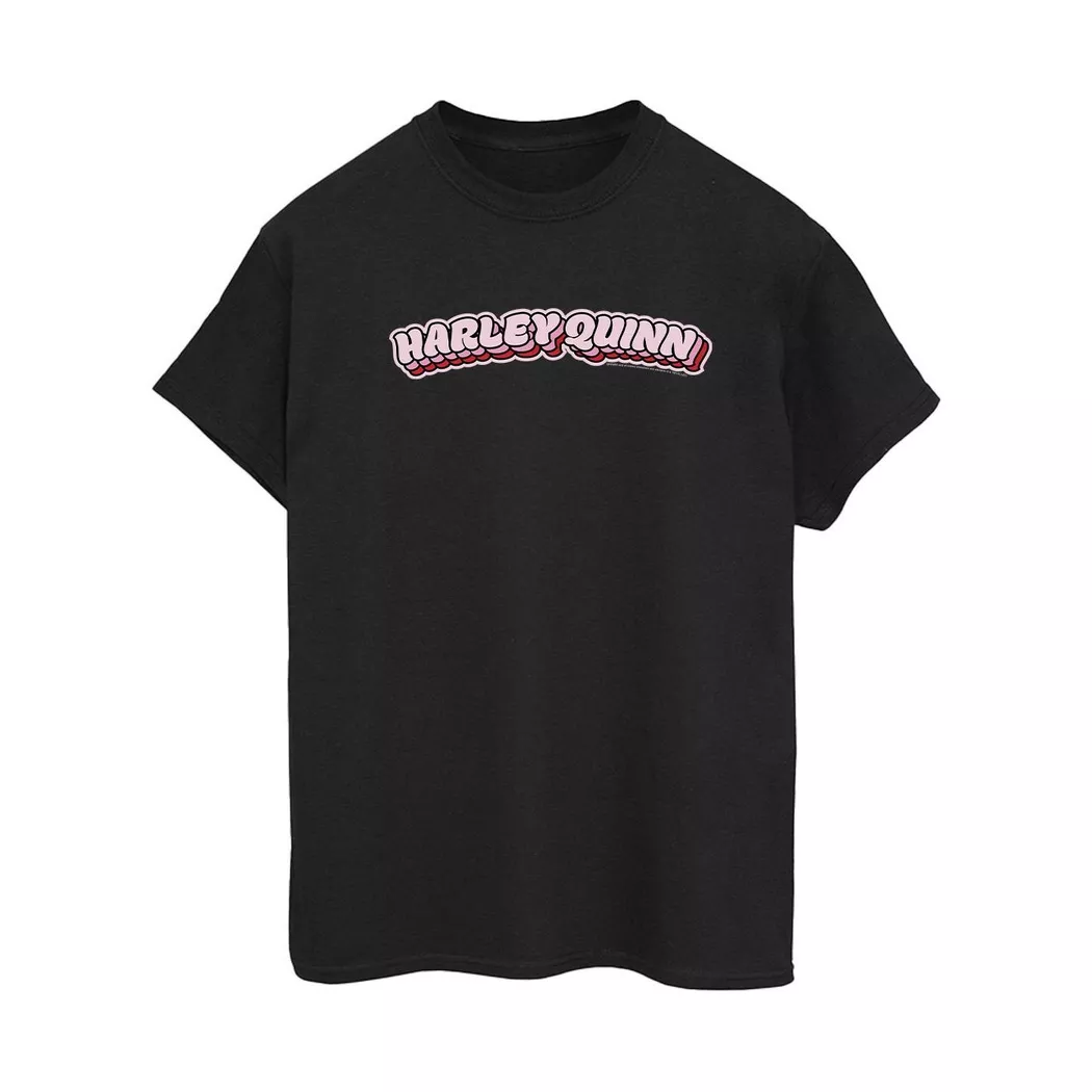 DC COMICS - TShirt, für Damen, Schwarz, Größe XL
