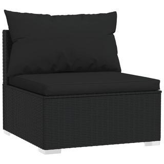 VidaXL set salotto da giardino Polirattan  