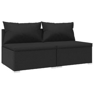 VidaXL set salotto da giardino Polirattan  