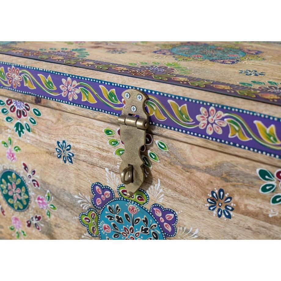 mutoni Cassapanca Kaius in legno di mango 81  