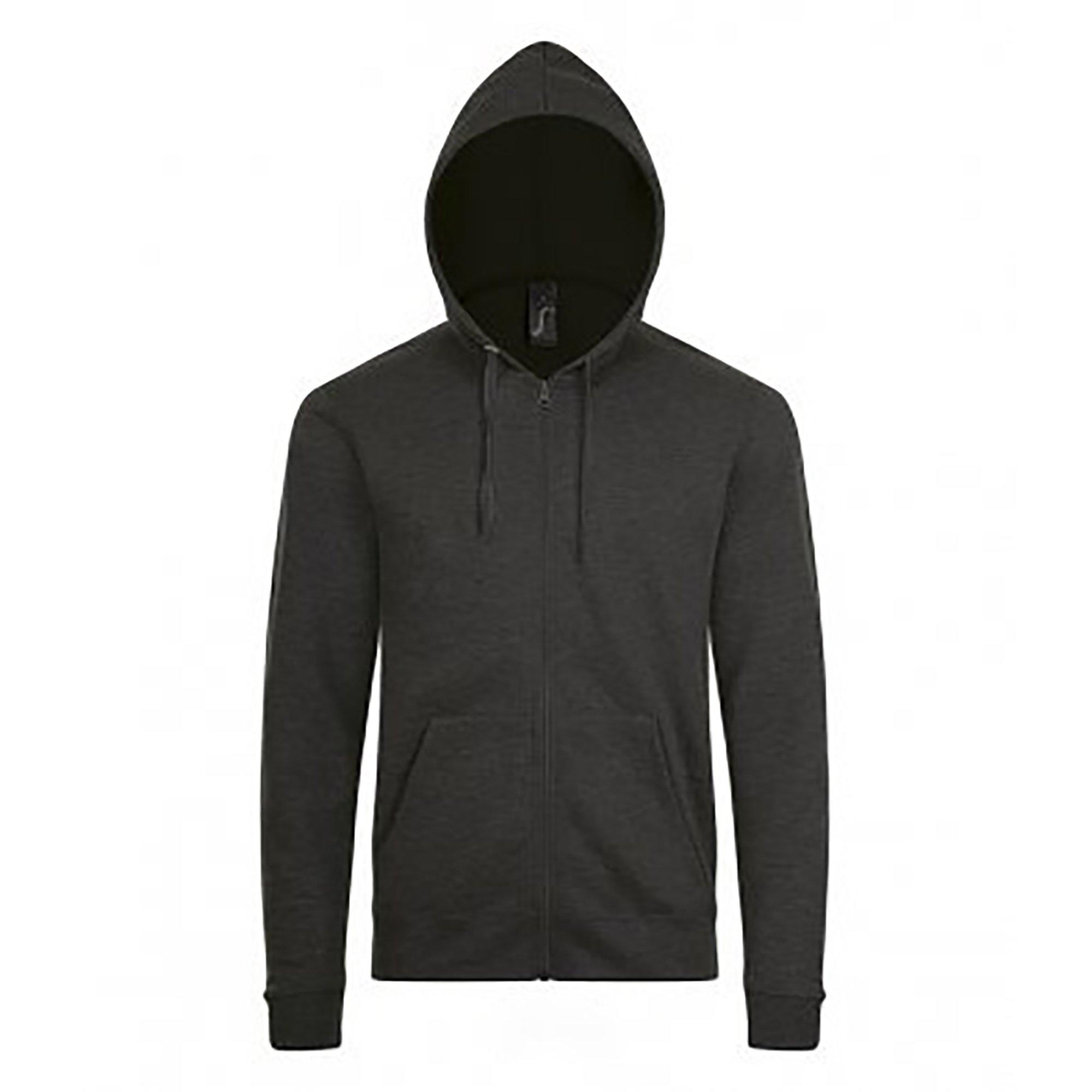 Image of Stone Kapuzenjacke Herren Charcoal Black M