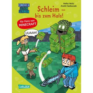 Minecraft 9: Schleim - bis zum Hals! Wolz, Heiko; Sedlaczek, André (Illustrationen) Copertina rigida 