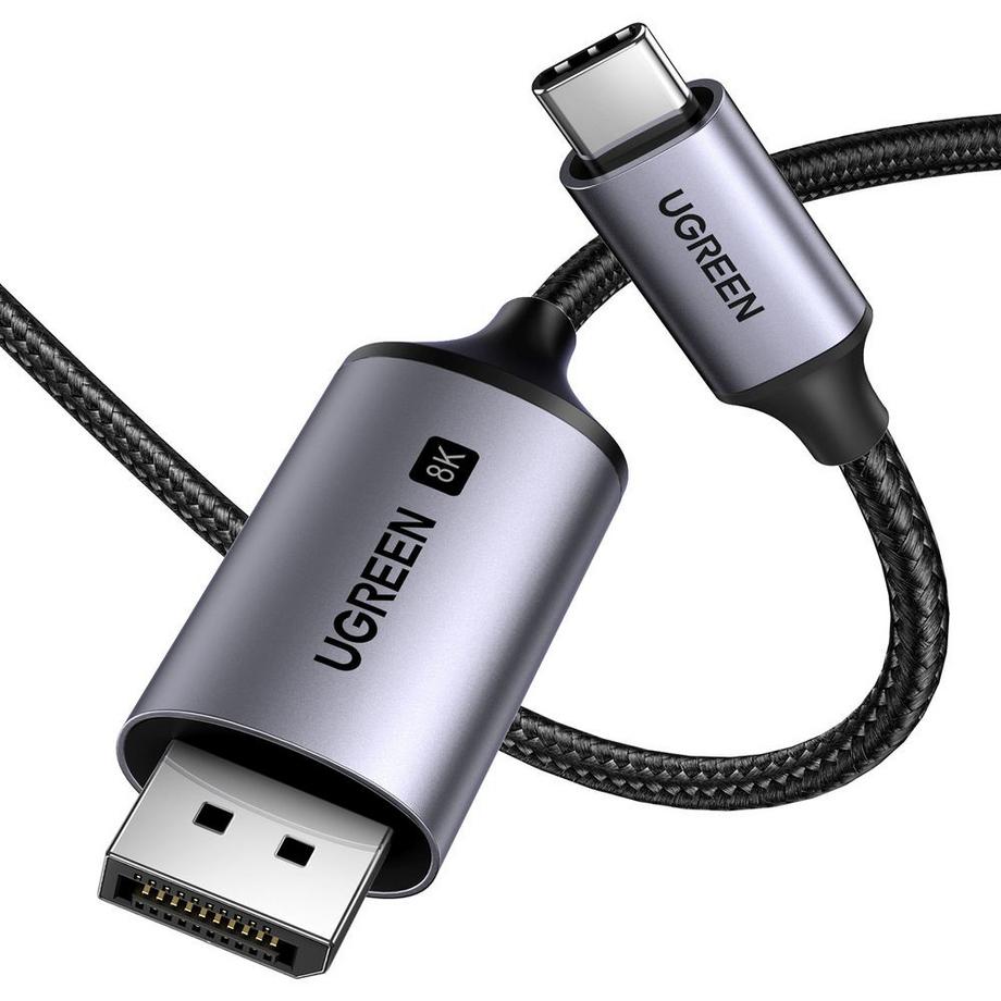 UGREEN  Câble Ugreen USB-C vers DisplayPort, 8K, 2 m 