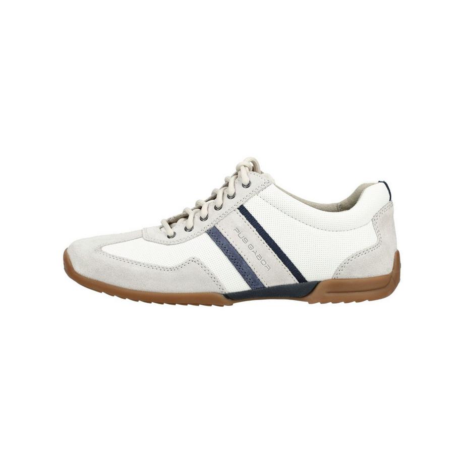 Pius Gabor Low-Top Sneaker mit Navy Streifen  