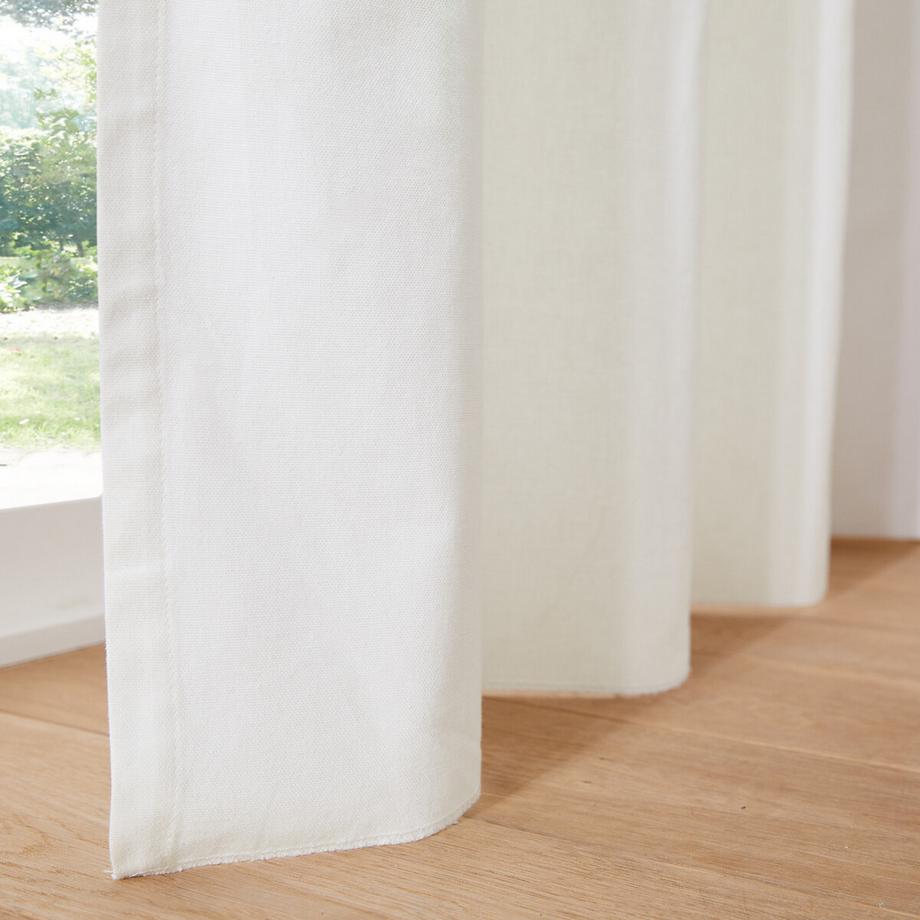 La Redoute Intérieurs  Vorhang aus Baumwolle mit Ösen 