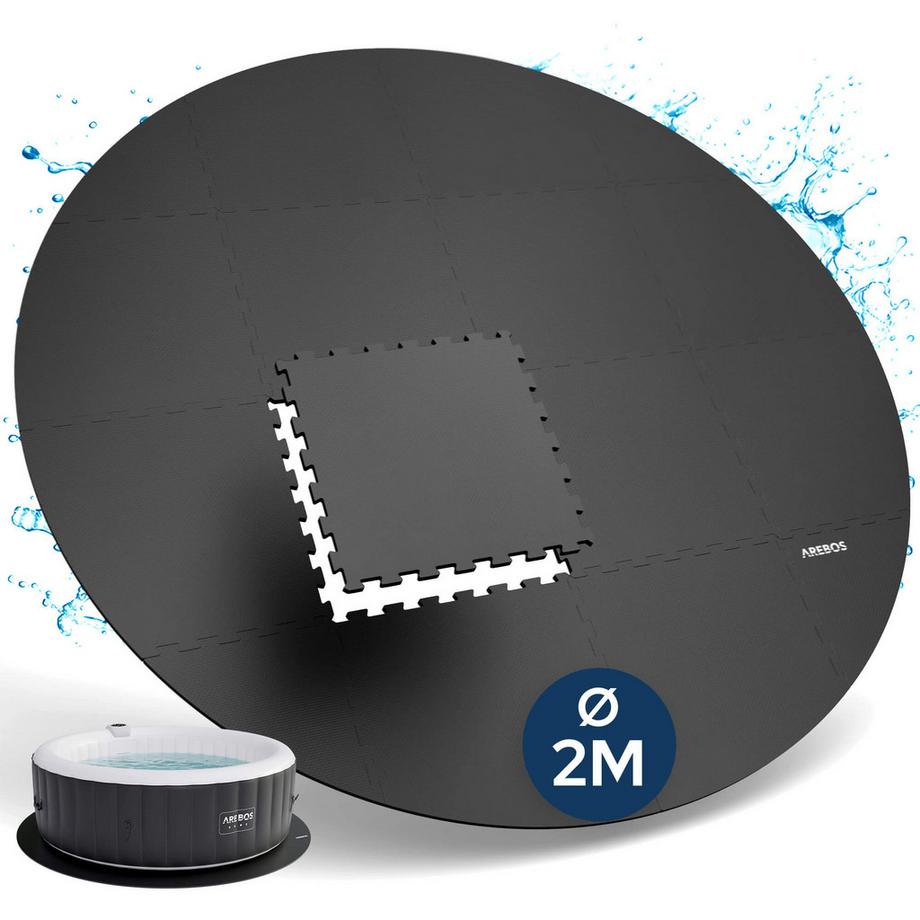 Tapis de protection du sol  Tapis puzzle Tapis pour piscine x16