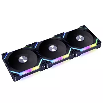 Lian Li UNI FAN SL V2 120 Computergehäuse Ventilator 12 cm Schwarz 3 Stück(e)