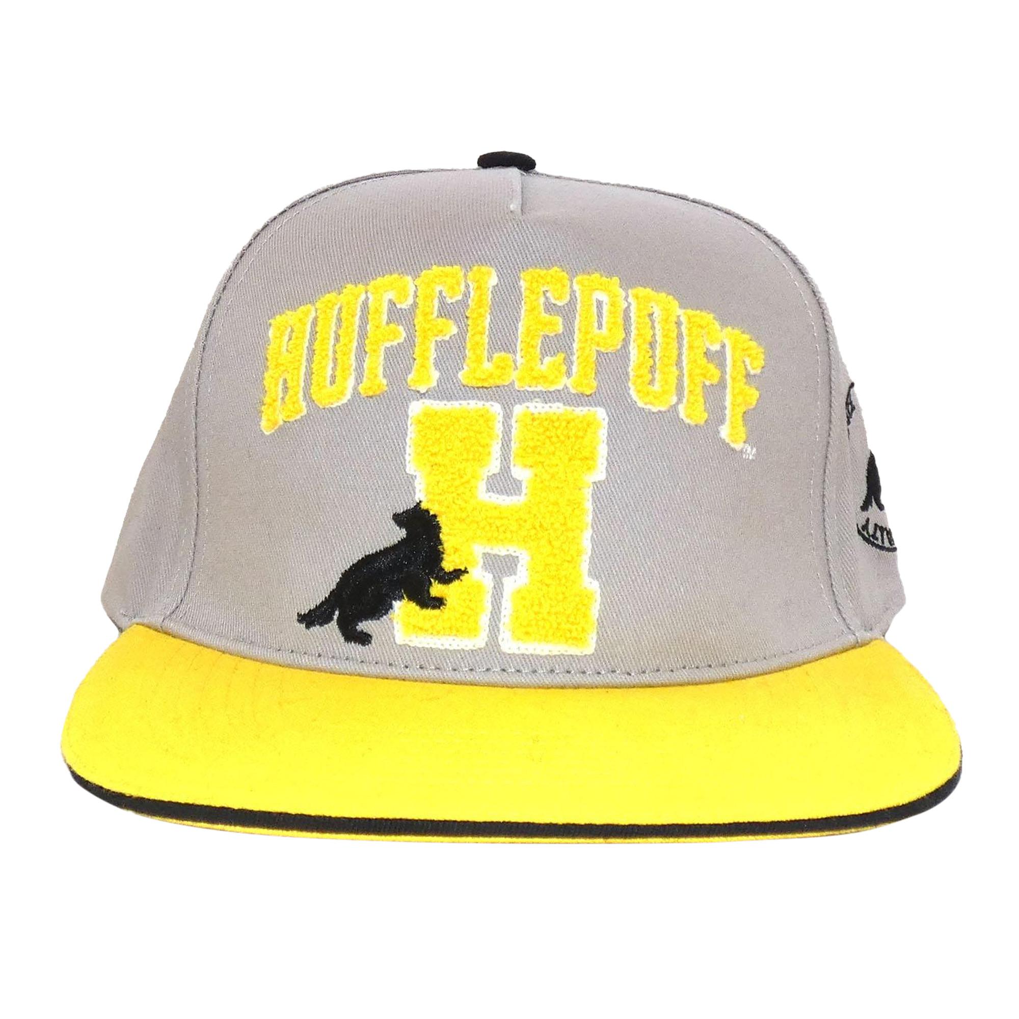 Image of Hufflepuff Snapback Mütze , Polyester Damen Grau ONE SIZE
