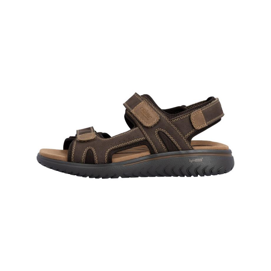 Rieker Sandales de randonnée avec sangles Velcro ajustables  