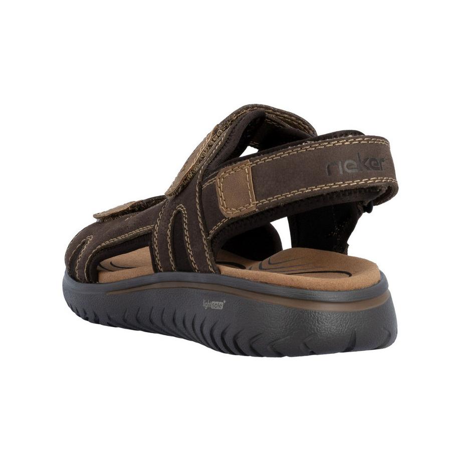 Rieker Sandales de randonnée avec sangles Velcro ajustables  