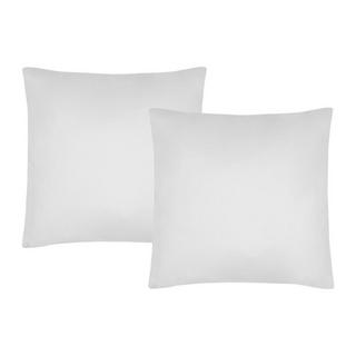 Vente-unique Parure de lit en satin 108 fils/cm² - Housse de couette 240 x 260 cm + 2 taies d'oreiller 63 x 63 cm - Blanc - TALORA de PALACIO  