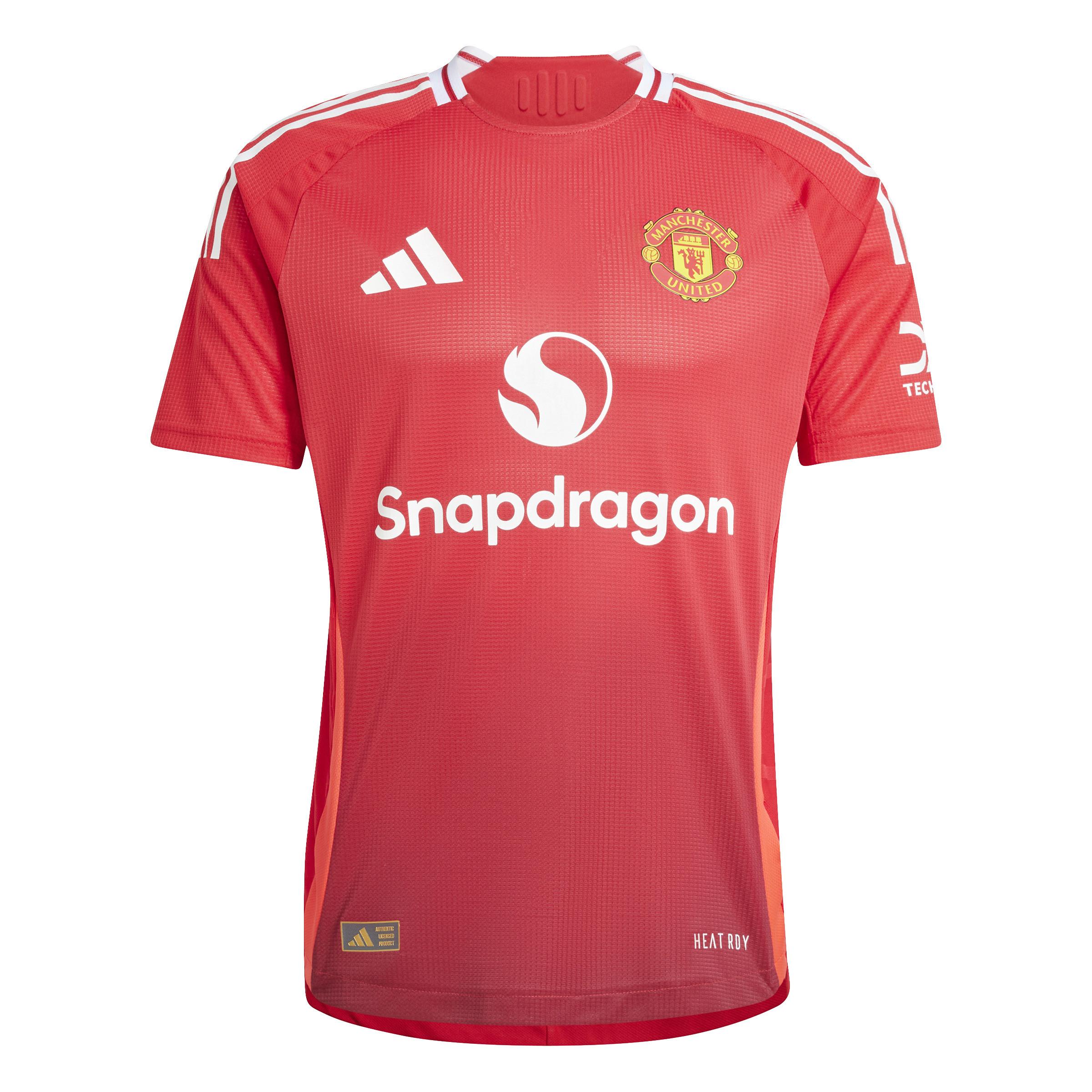 adidas  maglia home ufficiale manchester united 2024/25 