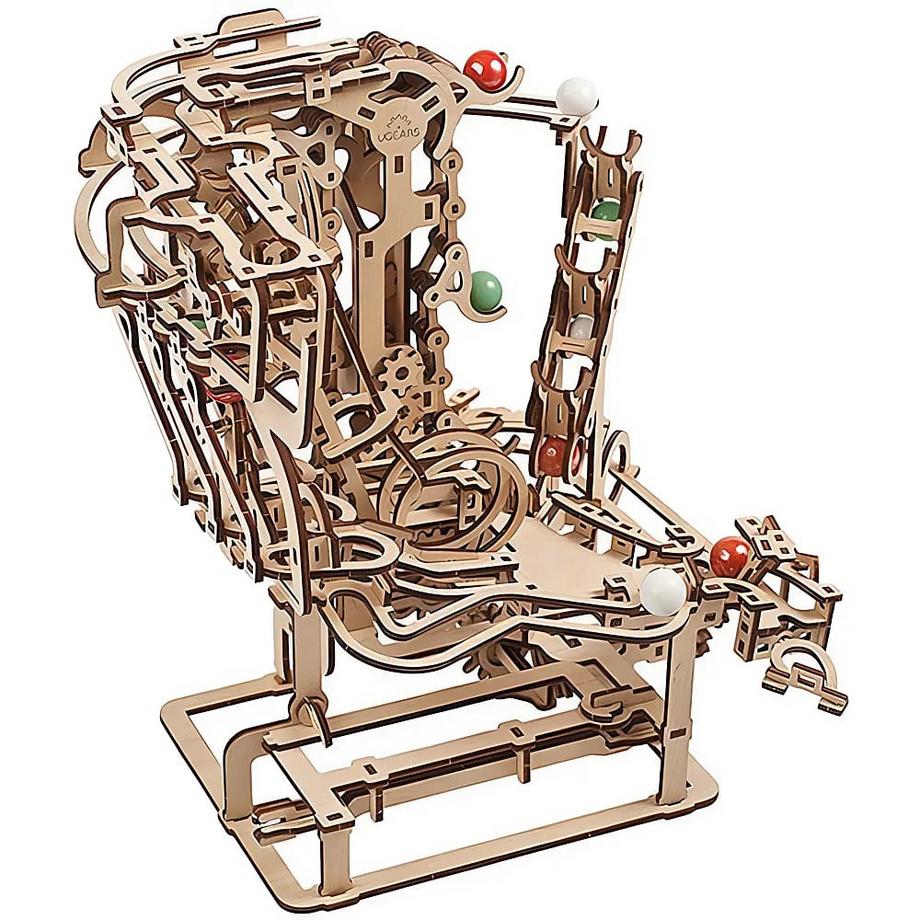 UGEARS  Murmel-Kettenbahn-Bausatz (400Teile) 